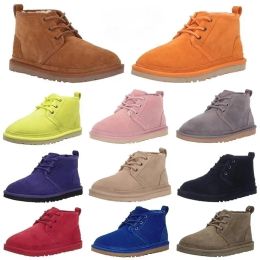 Diseñador Australia Mujeres Mini Plataforma Botas de nieve mullidas Invierno Tazz Zapatillas Tasman Zapatos cálidos Ante australiano Lana Tobillo para mujer Moda Zapatos feos