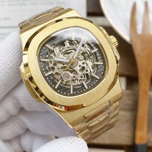 Designer automatique mécanique hommes montre 40mm 904L tout bracelet en acier inoxydable saphir étanche décontracté exquis classique montre de mode Montre de Lux Men Watch