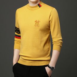Diseñador de ropa de suéter de hombre de lujo Autumn Luxury