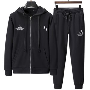 diseñador otoño Hombres Chándal Conjunto de dos piezas Diseñador Traje de entrenamiento Pantalones deportivos Sudadera con capucha Alta calidad Grande y alto Cómodo Sudadera Primavera Otoño Ropa para hombre