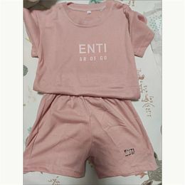 Designer Bébé Enfants Vêtements Garçons Filles Vêtements Ensembles Été Luxe T-shirts Et Shorts Survêtement Enfants Tenues Chemise À Manches Courtes Sportsuit 80CM-130CM