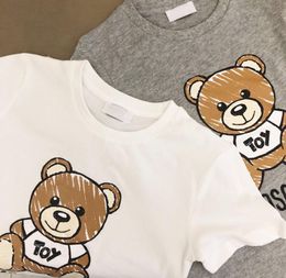 Designer Baby Kids ClothingBoys039 en Girls039 T -shirt katoenen korte mouw zomerkleding 2020 Children039s puur katoen MID6174446
