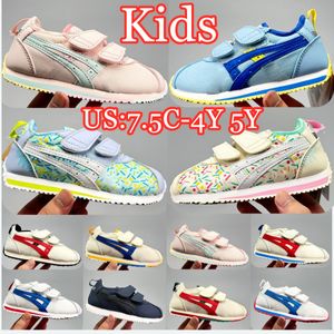 Designer baby kinderschoenen peuter Sneakers Platform Leer kinderen jeugd Wit Zwart jongens meisjes Casual peuters Schoen US 7.5C 4Y 5Y