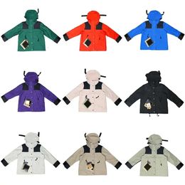 Designer bébé enfants veste technique printemps automne Windrunner Tee mode sport à capuche coupe-vent décontracté fermeture éclair en plein air enfants vestes 3