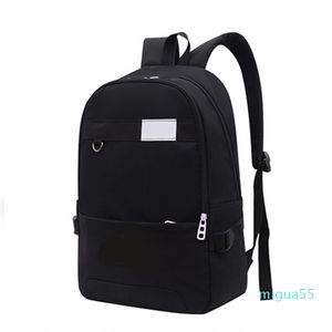 Ontwerper Back Pack Luxe Schooltassen Zwart Letter Gedrukt Rugzakken Nylon Effen Dame Handtassen Rits Layer Sports Reistas Groot