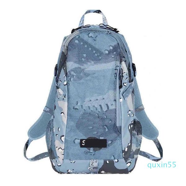 mochila de diseño Mochila de malla mujeres hombres Full Lettering Sports Outdoor handBag mochilas de fitness