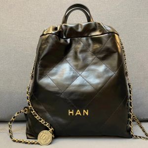 Sac de sac à dos concepteur Claquette authentique sac école en cuir femme arrière plage sacs à main sac à bagages sacs hommes épaule
