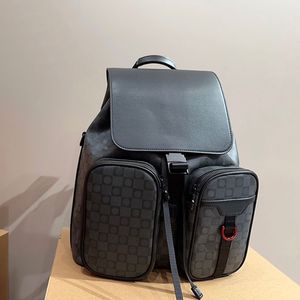 Mochila de diseñador Bolsa de lona para hombre Mochila de equipaje Bolsa de viaje de vacaciones Hombre Bolsa de hombro de lujo Bolsa de lona Patrón de cuadros clásico Bolso Mochila Mochila de gran capacidad