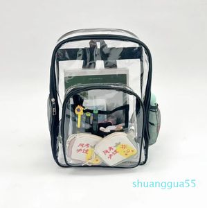 Designer-BackPack Bag Transparante PVC Clear School Tassen voor jongensmeisjes Casual Book Travel Rucksack