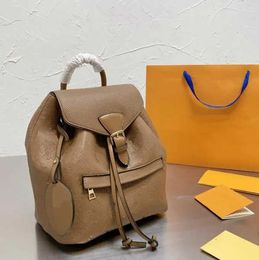 Designer Backpack Bags Mens Backpack Woman Handtas Luxurys Backpack Handtassen Portes Portemonents Canvas Backpacks Travel Duffel Bag Schoolbag