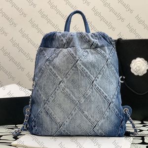 Designer Backpack CC10A Mirror Quality Luxury Backpack Lederen schoudertas Winkelzak Prachtig verpakt 34 cm