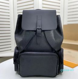 Diseñador-Backpack Classic Leather Travel Bag Fashion Bag Notebook Bag Size 60x72x19cm