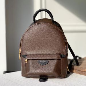 Mochila de diseñador Bolso de cuero genuino 34 CM Bolso de mujer delicado con caja YL001