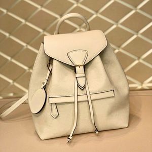 Sac à dos design sac d'école en cuir véritable 33CM sac à bandoulière de luxe sac à dos délicat pour femme avec boîte YL126