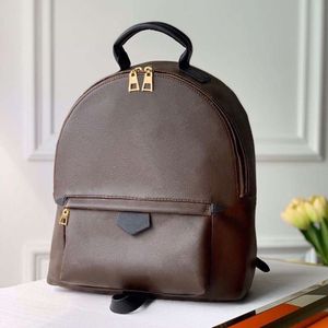 Sac à dos de styliste de qualité supérieure, sac à main de luxe 33CM, fourre-tout en cuir véritable, sac à bandoulière haute Imitation avec boîte ZL120