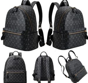 2024 Últimas PU Mochila de cuero Mochila Mujer Hombres Mochila Bolsos Bolsos Mochilas de diseñador Moda Casual Mujeres Pequeño Estilo Mochila