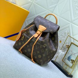 Designer sac à dos luxe femme petit sac à dos grande capacité de mode décontractée sac en cuir de haute qualité sac à main paquet presbyte 5 couleurs 45515