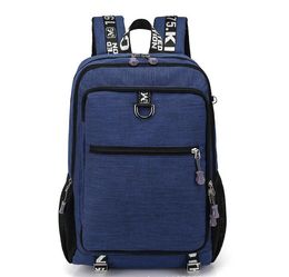 Ontwerper-backpack heren casual rugzak vrouwelijke eenvoudige persoonlijkheid student tas USB reizen lichtgewicht grote capaciteit computer tas no002