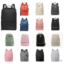 Designer Backpack Men Women City Adventurer Capaciteit Crew Everyday Backpack Gym Bag Yoga Lu Bag Unisex Sport Leisure Multi-Storage Schouder Buiten Computer Bag