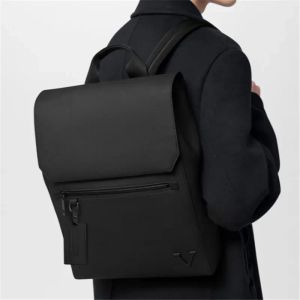 Sac à dos design pour hommes en cuir de vachette en cuir de luxe sacs à dos de voyage sac pour ordinateur portable classique BookBag sac à dos uni fourre-tout sacs à bandoulière