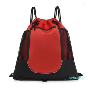 Designer -Backpack Multifunctionele sporttrekkingsstring Afneembare net pocket Basketbal Trainingszak Large-capaciteit Portable Club Kit
