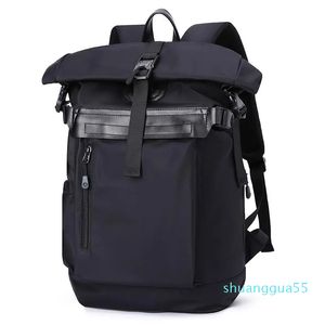 Designer Rugzak Kleine Mannen Waterdichte Rolltop Laptop Compartiment Anti Diefstal Reistas Mannelijke Casual Pendel Rugzak Rugzak