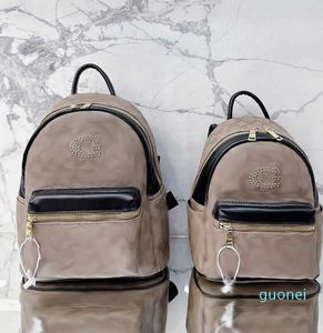 Designer -Backpack Style Tassen C Letter Travel Pouch Fashion Men Backpack Leather Designer Back Pack Dames Schoudertas Rugacks Schoolboek Bagpack