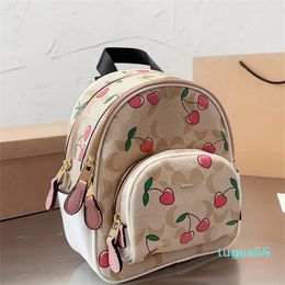 Diseñador-mochilas diseñadores mochila bookbag mujeres diseñadores moda Cherry bookbags 2023