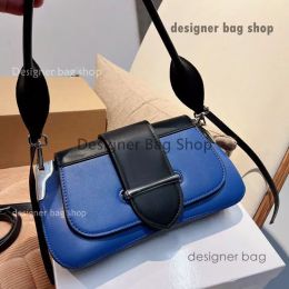 sac de créateur 7A Designer Totes 28cm Sidonie Bella Sac à bandoulière bicolore Messenger épaule en cuir sac à main lettres classique