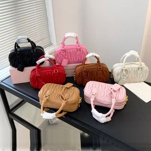 Sac de créateur Arcadie Bowling Luxurys Handbag Hands Hands Hands Clutch Sacle Hobo Cross Body Tote Tote Half Moon Saddle Boston Sac