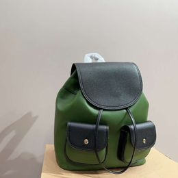 Bolsa de diseñador mochila en la escuela de cuero bolsita con bolsas de cordón de cordón