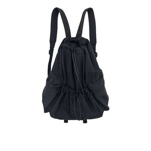 Designer Bag Backpack Style 2023 Nieuwe nylon damestas jeugd drawstring mid -assortiment Korean voorverkoop schouder bagbackpackqwertyUi879