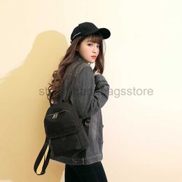 Designer Bag Backpack Style Black Women's Oxford Cloth Academy Girls 'School Bag Leisure Mode lichtgewicht waterdichte reis Backpackstylishhandbagsstore