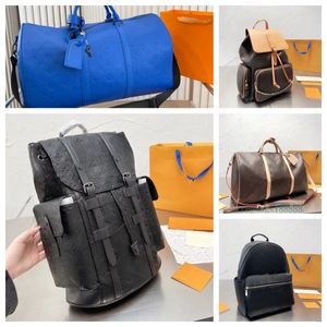 2024 Top Black Designer Backpack Classic Black Duffel Bag Outdoor Backpack Limited Edition Grote capaciteit Tote Leather Multifunctionele vakantietas Hoge kwaliteit