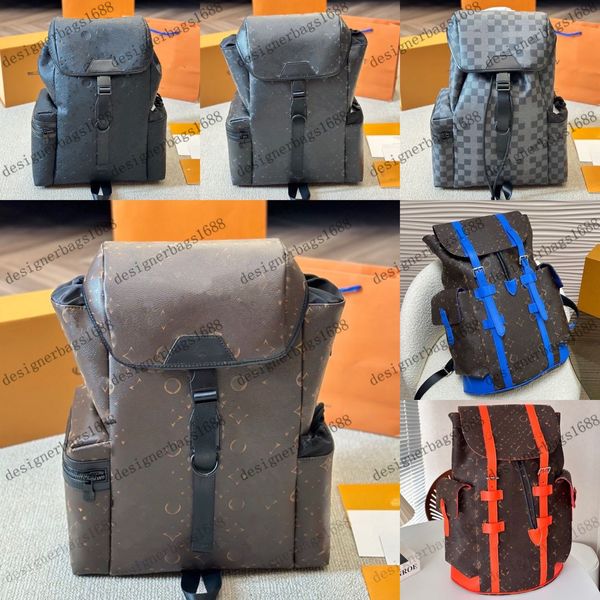 Bolsa de diseñador Mochila estilo clásico de mochila al aire libre bolsas de bolsas de gran capacidad Fashion de la moda limitada de cuero multifuncional