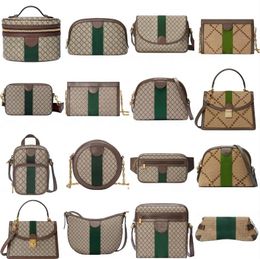 Sac de designer Classique Ophidia Sacs à main Femmes Horsebit Épaule Sacs à bandoulière Fourre-tout Shopping Messenger Cross Body Satchel 2 G S Sac à main Shell Sacs à main