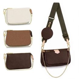 Sac de créateur Pochettes MINI POCHETTE ACCESSOIRES Emblématique Mode Femme Pochette Soirée MULTI POCHETTE Zippy Chaîne Portefeuille Coin Téléphone Sling Sac En Cuir Véritable K0