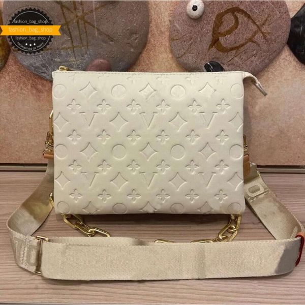 Sac de designer coussin pm sac crossbody emed moutons de mouton pux de peau dames boursiers concepteurs sacs à main pochette portable pochette m57790 taille 26 20 x 12 cm de haute qualité sacs