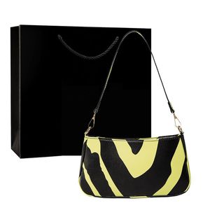 Bolso de diseñador, bolso cruzado, bolso de hombro de moda, bolso de lujo, bolso de palo francés, patrón de cocodrilo portátil, bolso sellado para mujer, marca de lujo Pu regalo01