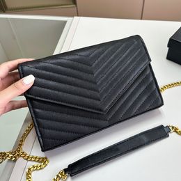 Bolsa de diseño Crossbody Bag Forma Cadena de billetera de lujo Mini carteras Mirror Mujer Mujer bolsos para el hombro Bolsos de lujo bolsos de lujo bolsos