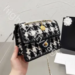 Sac de créateur Sac à bandoulière Sac à bandoulière Chaîne Sangle Paillettes Tendance de la mode Casual tout-en-un premium touch main facture épaule oblique straddle sac femmes