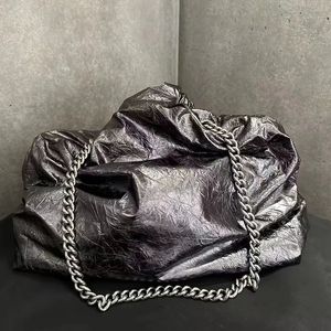 Sac de designer Crush fil brodé sac d'embrayage poubelle de luxe célèbre marque de mode pour femmes sacs à bandoulière en cuir véritable bandoulière deux tailles avec boîte