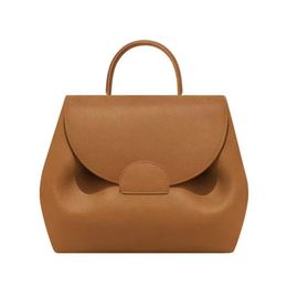 Sac de créateur Sac à visage souriant mignon Nouveau sac à bandoulière en cuir véritable Fille Cochon Prépuce Rabat en cuir Sac à main pour femme Sac à bandoulière Taille: L HDMBAGS2023