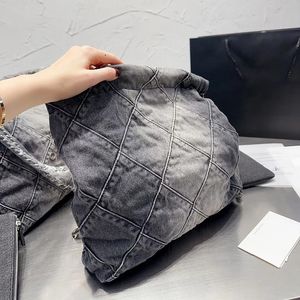 Designer tas denim boodschappentas draagtas rugzak reisontwerper vrouw sling body tas meest dure handtas met zilveren ketting gabrielle gewatteerde luxurys handbags25