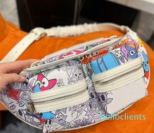 bolso de diseñador bolso de diseñador bolso de cintura totalizador fanny pack moda dibujos animados último bolso casual al aire libre unisex