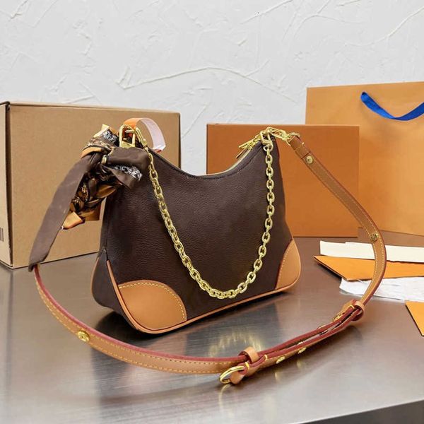 sac de créateur sac de soirée sac de haute qualité Designer Boulogne Luxury Classic Handbags Chain Leather Black Natural Beige Long Short épaule C 238L