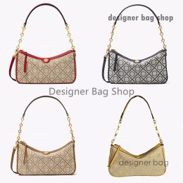 Designer tas Avondtassen Handtassen Schoudertas Crossbodytas Bakken Modieuze jacquardrits Verstelbare afneembare diagonale riem Crescent Goddess