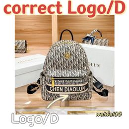 Diseñador Bag Fashion Brand Bag Mackpack Mochila Bordado Bordado Logo/D Versión correcta Contáctame para ver una imagen correcta