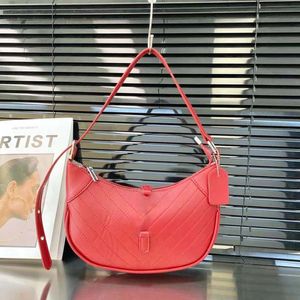 designer tas mode dame schoudertas hobe dubbele schouderband crossbody tas kleine vierkante tas camera klassiek echt leer halvemaanvormige tas vrouw onderarmtas