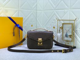 Designer Bag Fashion Luxury Sac à main Sacs à bandoulière Cross Body Bag Metis Envelope Purse Classic Genuine Leather Bag
